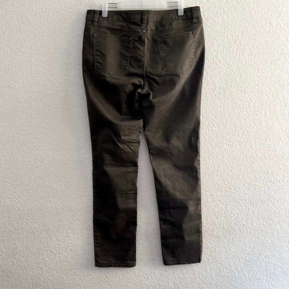 PRANA Women's size 31 Dark Mud Kayla Straight Leg Pant Organic Cotton Outdoor - Picture 4 of 7